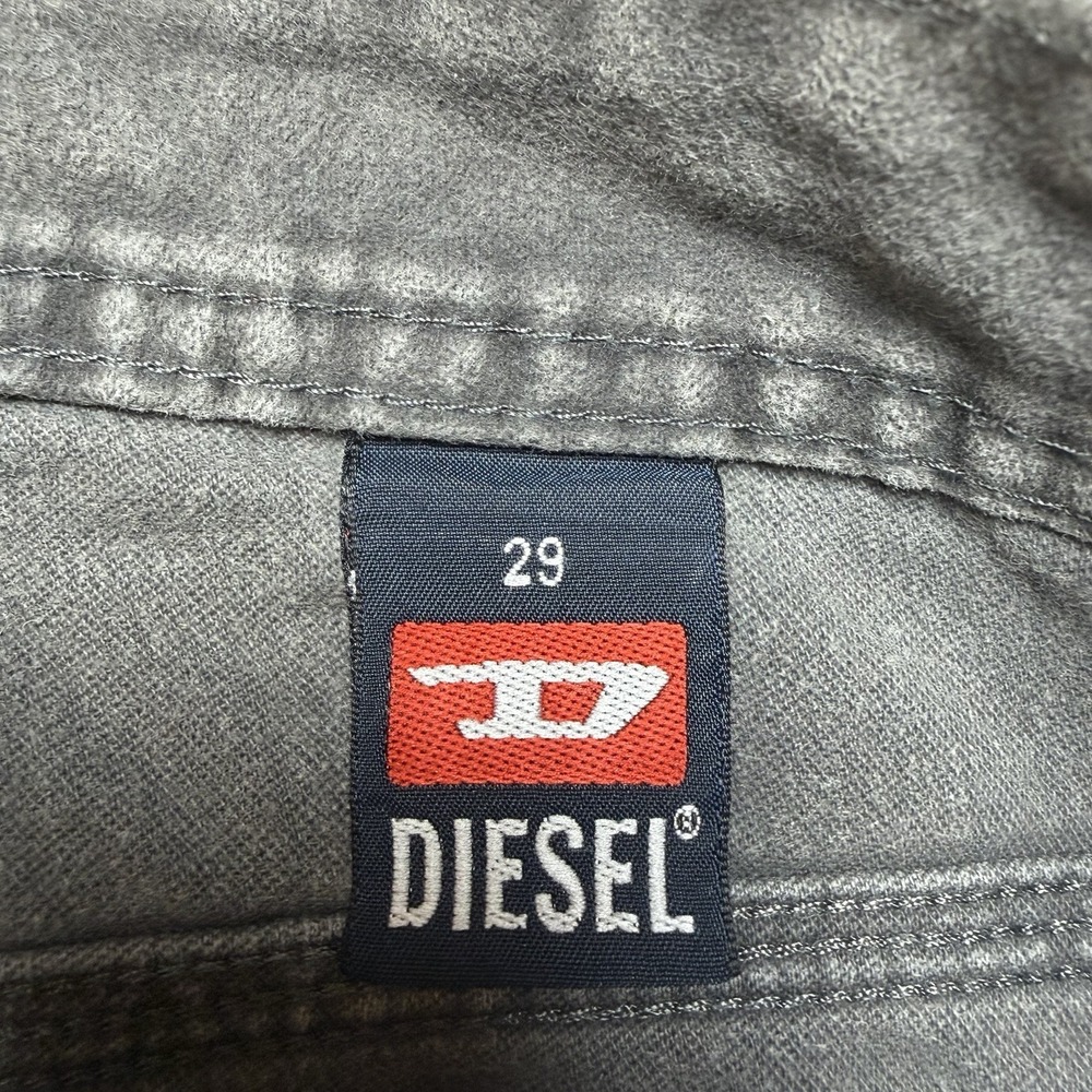 Diesel‎ Carpenter Pants Men 29x30 Blue Relaxed Straight Flap Pockets Utility Y2K - Picture 6 of 12